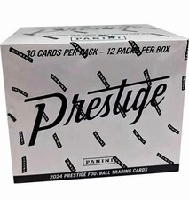 2024 Panini Prestige Football Fat Pack Factory Sealed Box Q6995