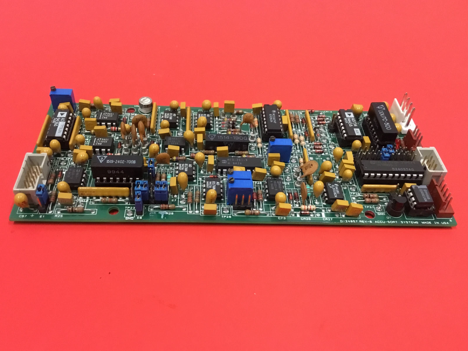 Accu-Sort Systems - P/N: D-24057 - Rev. 6 - Board - product detail image 2