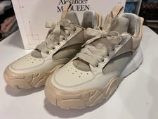 Alexander McQueen New Court Chunky Low-Top Sneakers Mens Size 41 Worn Only 2x  s