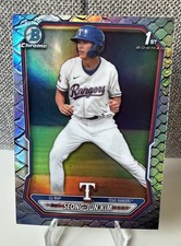 Seong-Jun Kim 2026 Bowman Chrome 1st Bowman Reptilian Refractor #BCP-45 Rangers