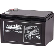 Power Rite Battery, 12V, 12 Ah, 1/Each Power Rite LD1212