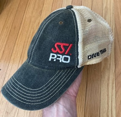 SSI PROFESSIONAL CAP mesh back legacy  dive team  Snapback￼ scuba diving