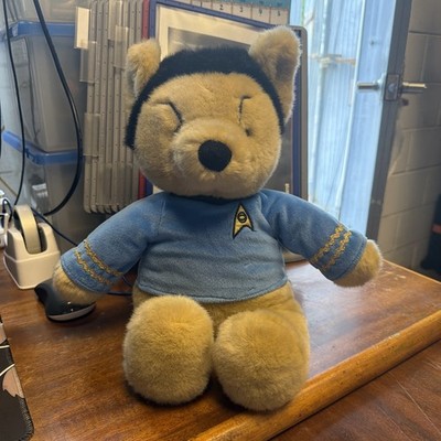 Star Trek The Experience Las Vegas Spock Plush Teddy Bear Vulcan Paramount 1998