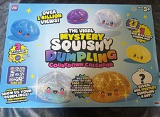 Crazy Fun Mystery Squishy RMS Dumpling Countdown Calendar Squeeze Ball Set of 24