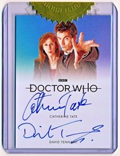 Doctor Who Series 5-7 Catherine Tate David Tennant Incentive Dual Autograph #NNO