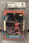 Michael Jordan - 1986-87 Fleer - RC Rookie Card - BGS 6 - Iconic Card Grail