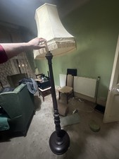 Large Antique-Style Standard Lamp - Boho / Shabby Chic Interior