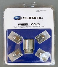 Genuine Subaru Wheel Locks Kit Fits All Steel Subie Wheels Set Of 4 B321sfl010 Genuine Subaru Wheel Locks Kit Fits All Steel Subie Wheels Set Of 4 B321sfl010