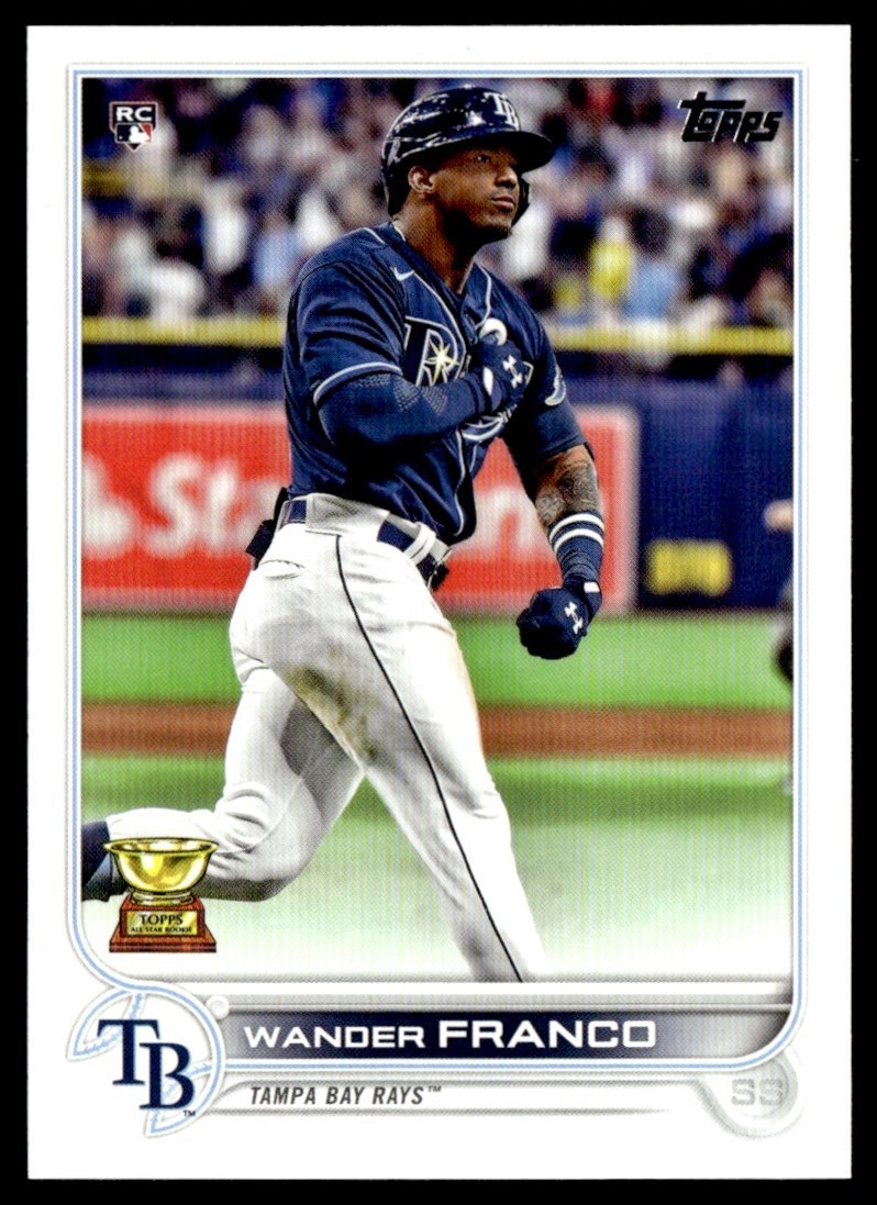 2022 Topps Wander Franco Rookie Tampa Bay Rays #215