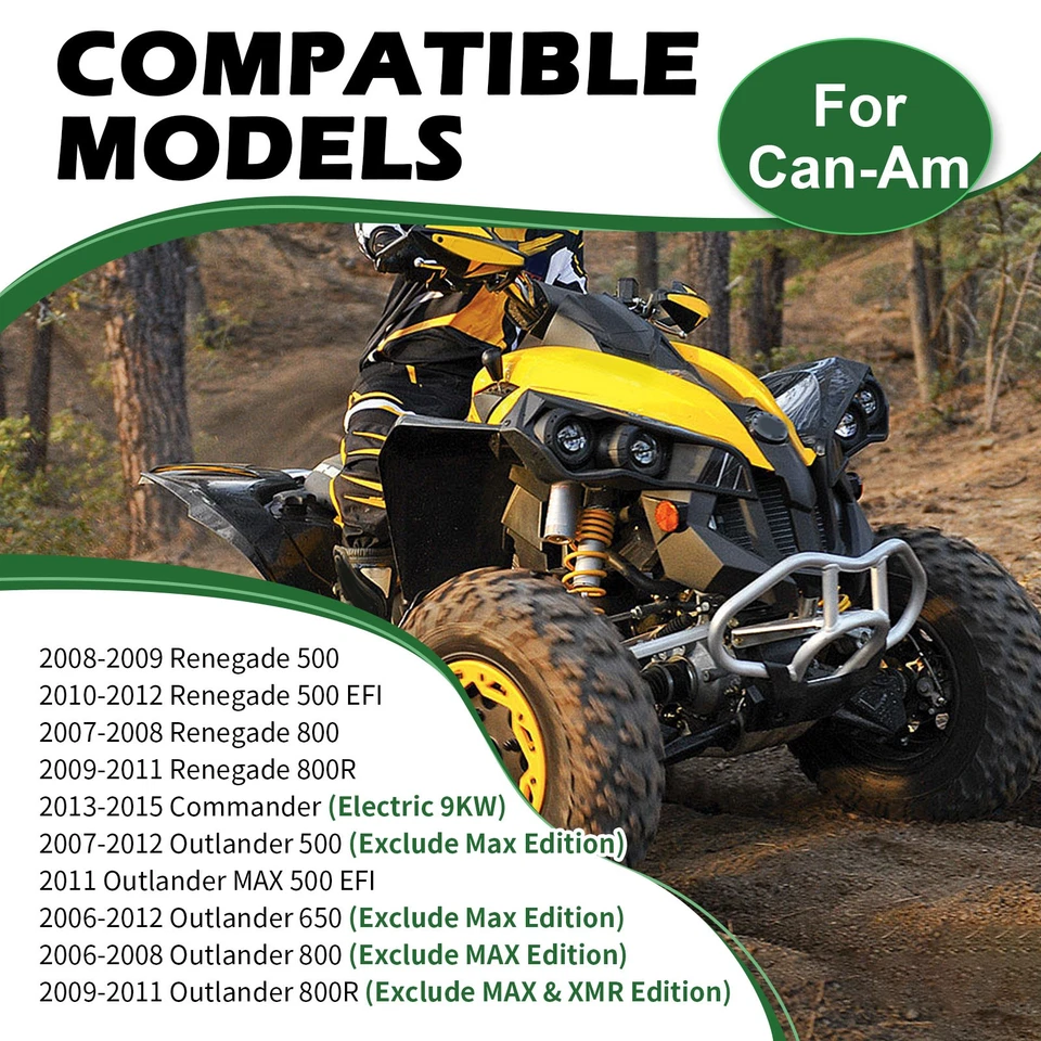 Eje de transmisión de hélice trasera para Can-Am Renegade 800R 4X4 EFI 2009 2010 2011 Foto 4 de 4