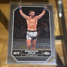 DOMINICK CRUZ 2024 TOPPS CHROME UFC REFRACTOR #60