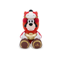 Genuine Shanghai Disney 2026 Lunar New Year Goofy Cartoon Cute Plush Doll New
