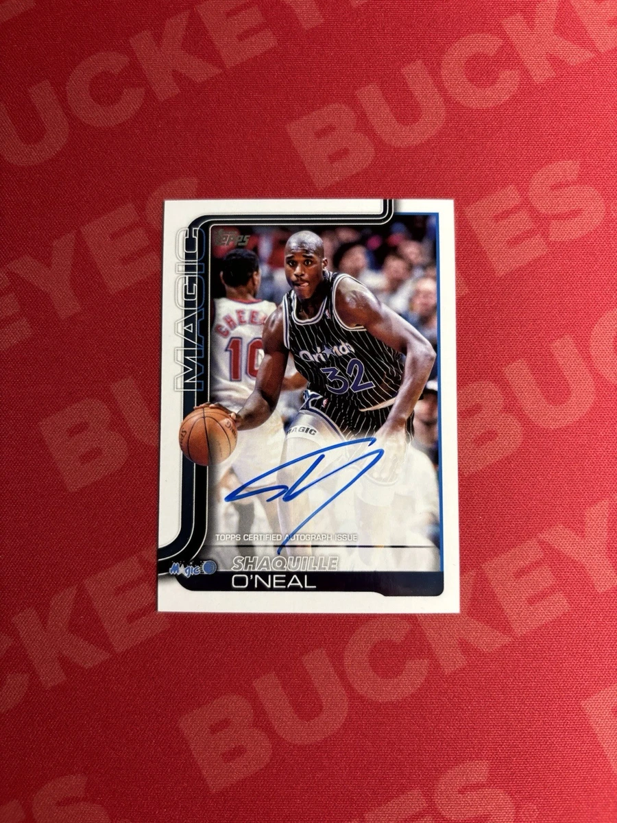 Shaquille O'Neal Orlando Magic Basketball Autographed Sports
