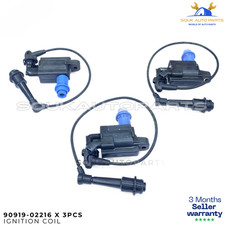 90919-02216 3xgenuine Toyota Lexus 1jz 2jz Ge Gte Vvti Ignition Coil Set Wwires