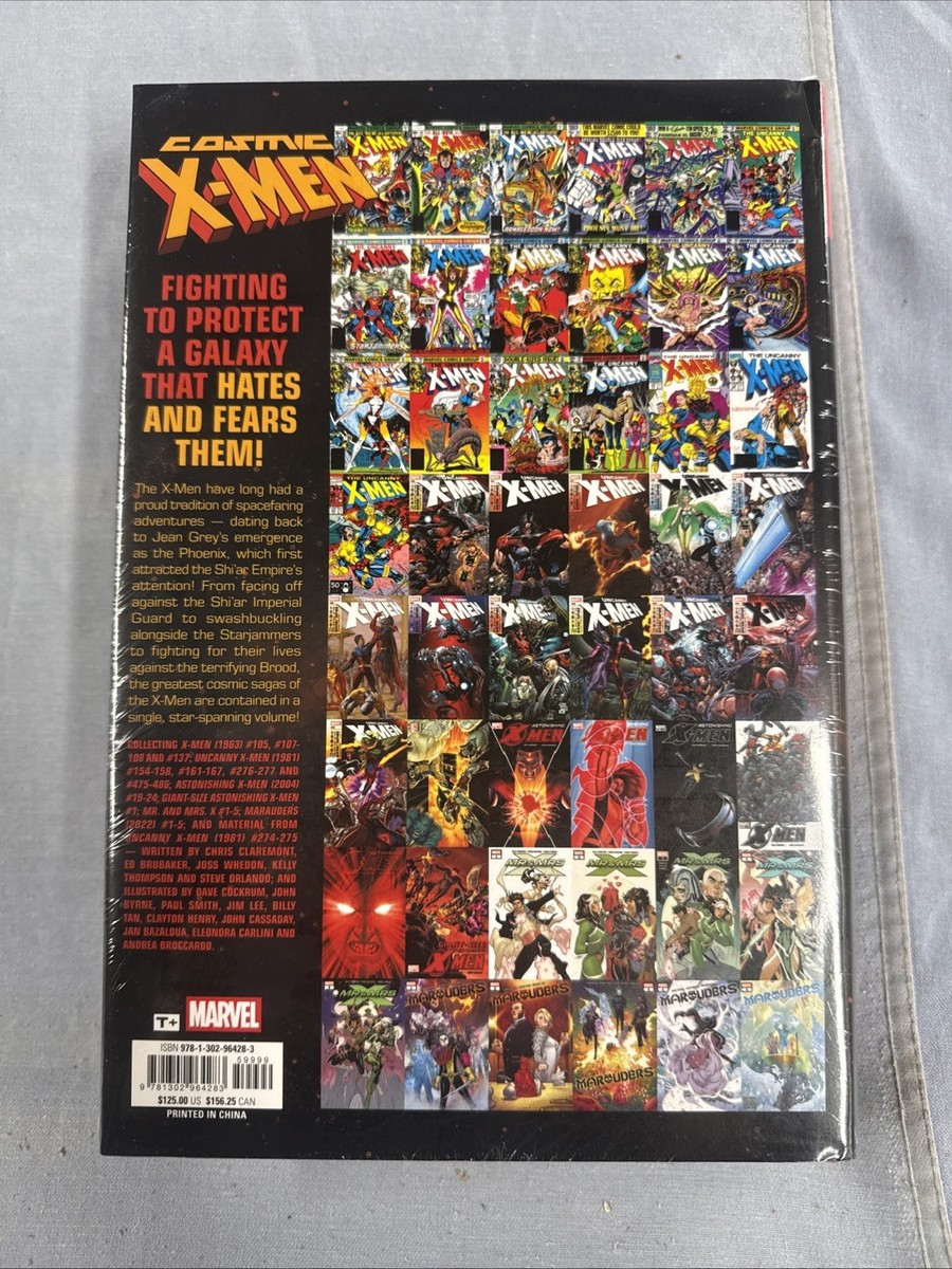 MARVEL Comics COSMIC X-MEN OMNIBUS DAVE COCKRUM DM HC Cvr (2025