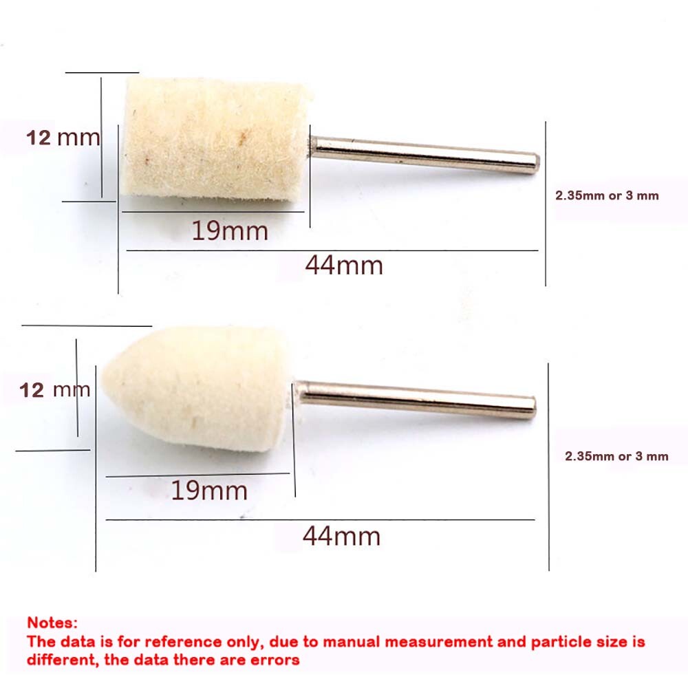Lucidatura Ruote Lucidanti Set Di Feltri In Lana Compatibile Con Dremel