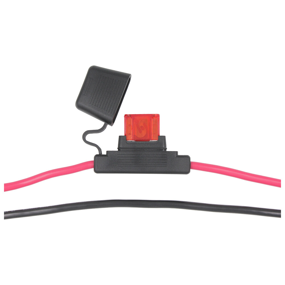 50A Anderson Type Plug Maxi Fuse 50A FUSED Extension 8mm Ring Terminal