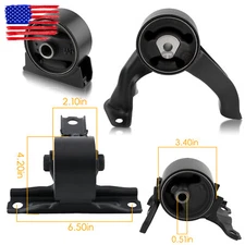 5105499AD Motor Transmission Mount Front Rear Kit for Dodge Caliber Jeep Compass
