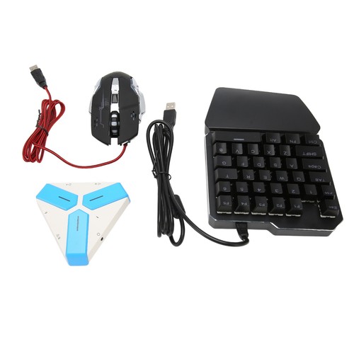 Keyboard Mouse Converter Combo Plug And Play Mobile Game Keypad Mouse Adapte Fit - Picture 2 of 24