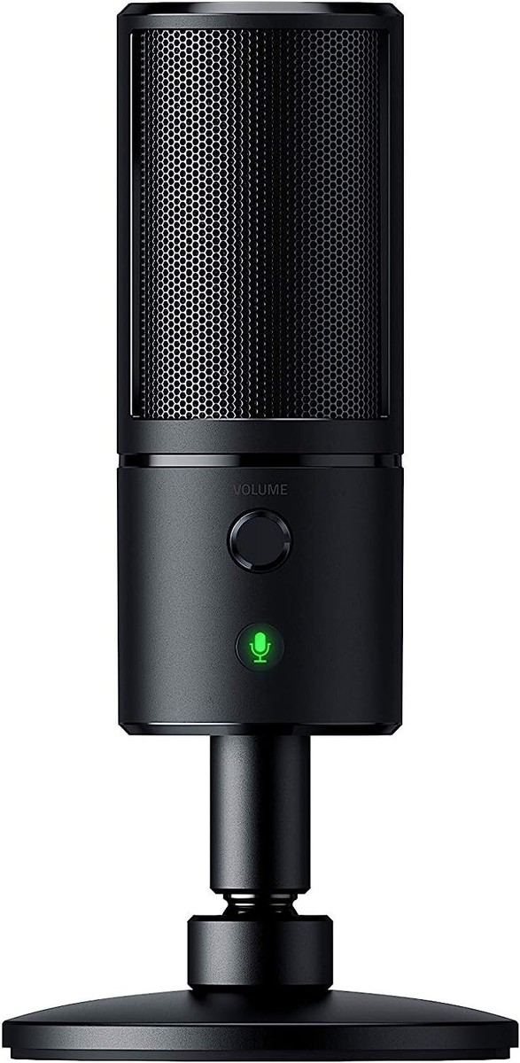 Razer Seiren Emote コンデンサーマイク 本体 Razer Seiren Emote Streaming Microphone LED Display Hypercardioid