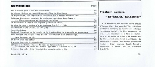 ▬► LOCO REVUE 🚂 N°336 - 1973 Modélisme ferroviaire Réseau Modell-Eisenbahn Club - Picture 3 of 4