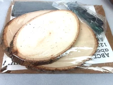 Wood Burning Kit With 2 Circular Wood Pieces And A Wood Burning Gun - New