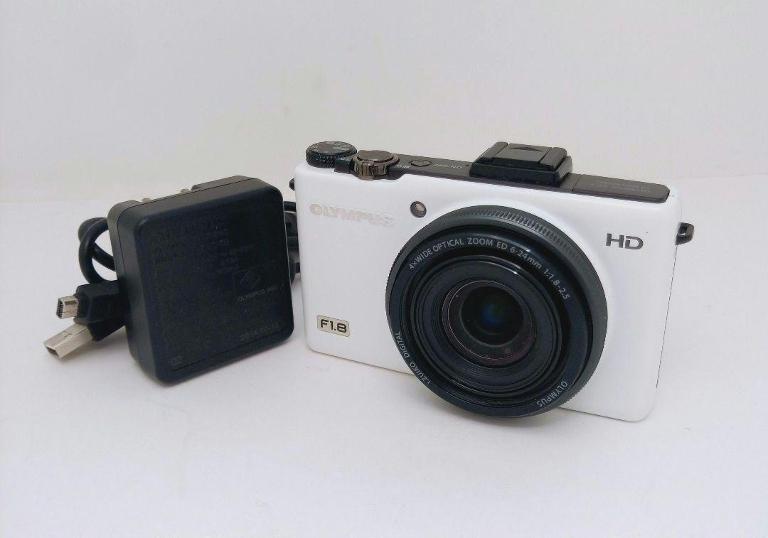 Olympus XZ-1 Stylus 10.0MP White Compact Digital Camera Used Olympus XZ-1 Stylus 10.0MP White Compact Digital Camera Used