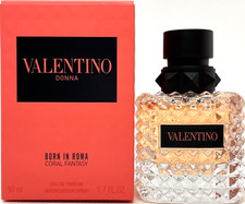 VALENTINO DONNA BORN IN ROMA CORAL FANTASY EDP SPRAY FOR WOMEN 1.7 Oz / 50 ml