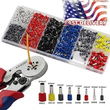 0.25-10mm² Ferrule Terminal Crimping Tool Wire Cord End Connector Crimper Pliers