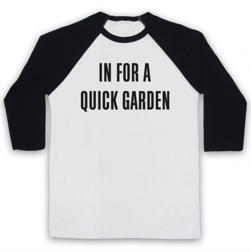 IN FOR A QUICK GARDEN UNOFFICIAL ZEPPELIN ALBUM 3/4 SLEEVE BASEBALL TEE - Picture 11 of 20