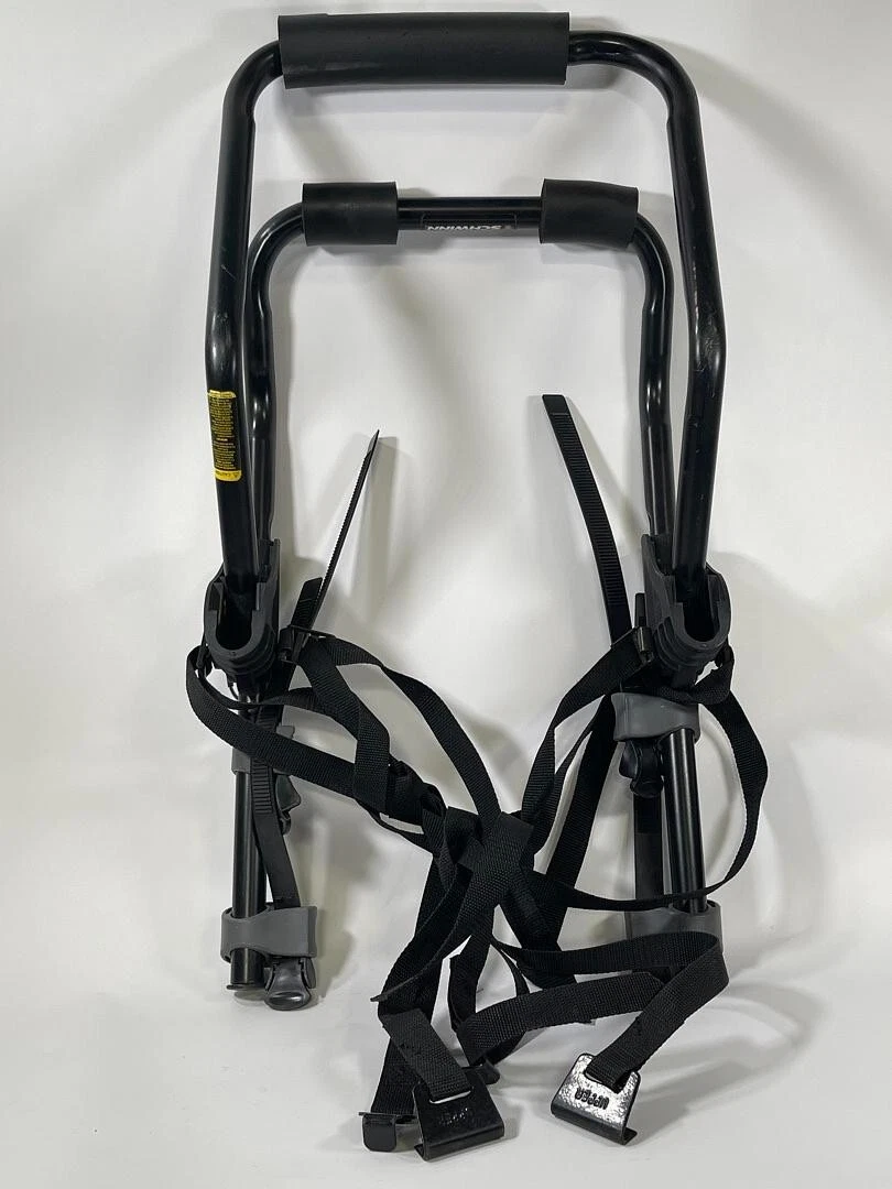 Schwinn Back Hitch Rack Schwinn Bike Rear Rack Bicycle Accessories,  Adjustable Rear Rack, Black