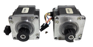LOT OF 2- MINEBEA MOTOR T8404-01 23KM-K035-49W HYBRID STEPPING MOTOR