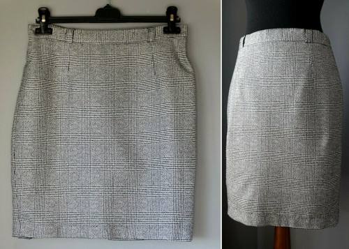 Gonna tubino SCOZZESE TARTAN KILT uficcio matita VINTAGE 44 L Anni 90 | eBay