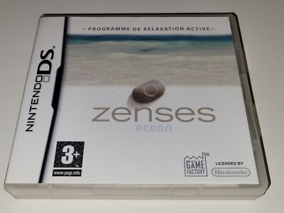 Jeu DS Complet Zenses Ocean - État Bon - Jeu De Relaxation PS1