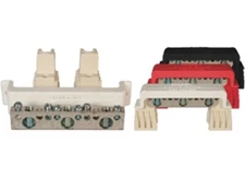 Midnite Solar, Busbar, Cover, 250 Amp, Red, 2", MNTBB2-5R