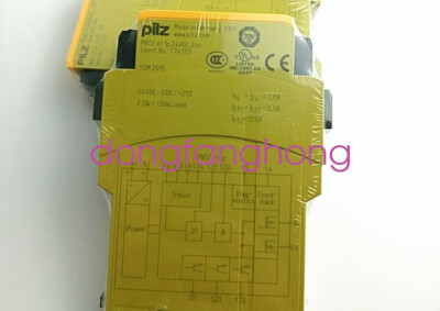 Pilz PNOZ e1.1p 24VDC 2so 774133 Safety Relay Module NEW FedEx or DHL or UPS