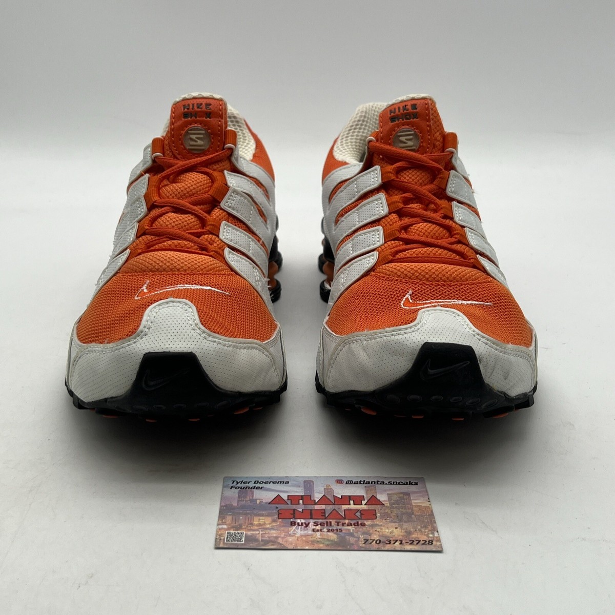 Size 11 - Nike Shox NZ Tigers Orange White (0304406QT) | eBay Size 11 - Nike Shox NZ Tigers Orange White (0304406QT) | eBay