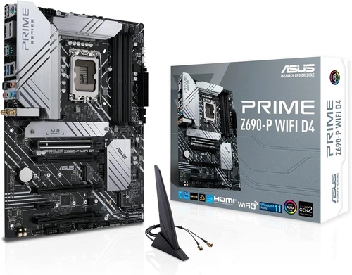 ASUS Prime Z690-P WiFi D4 LGA 1700 Intel 12th Gen ATX Motherboard
