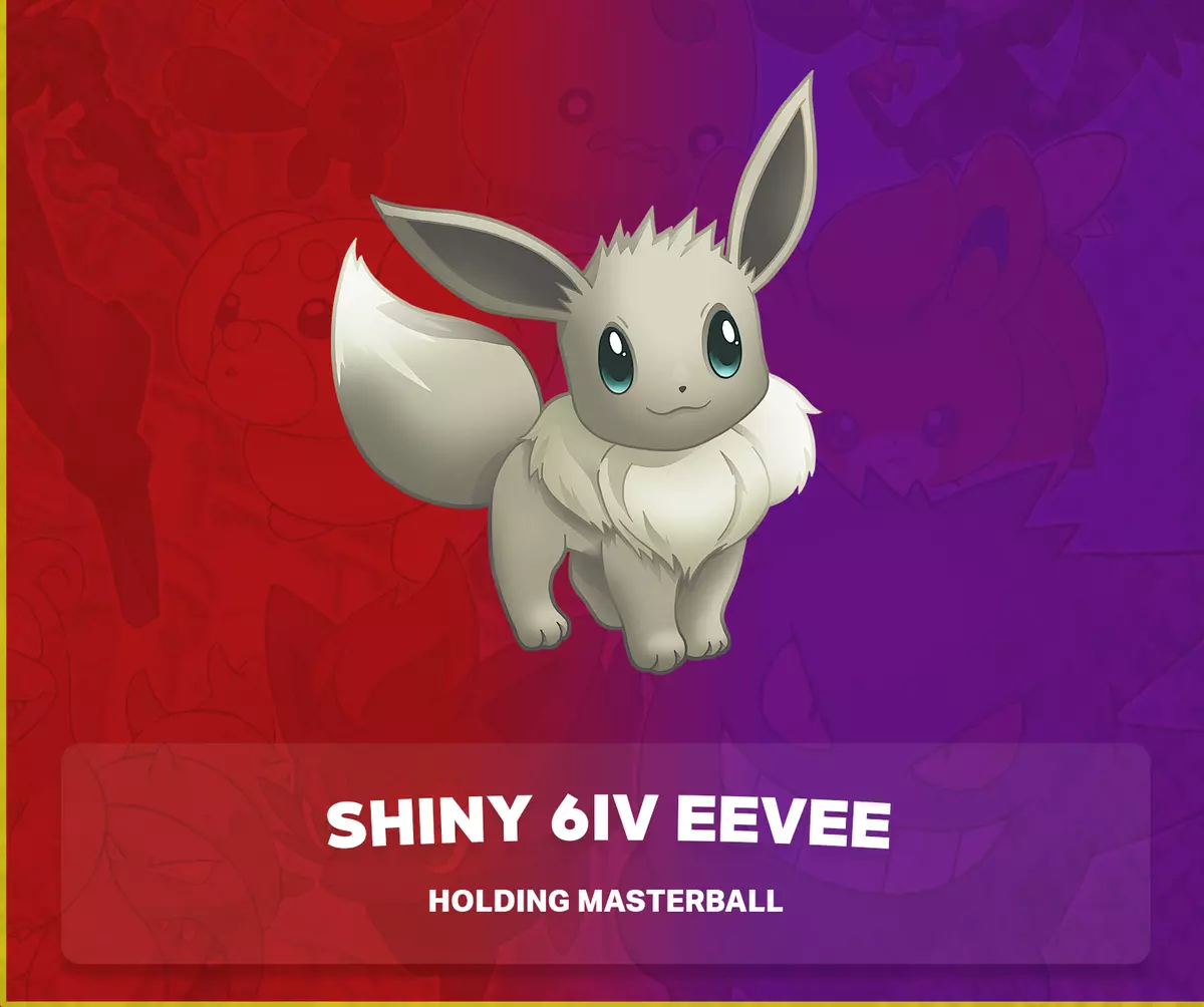 ⭐ SHINY 6IV EEVEE⭐ Pokémon Scarlet and Violet ⭐ (Fast Delivery)