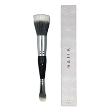 Mally Beauty Double-Ended Face & Eye Full Size Make-Up Brush Tools Eyeshadow