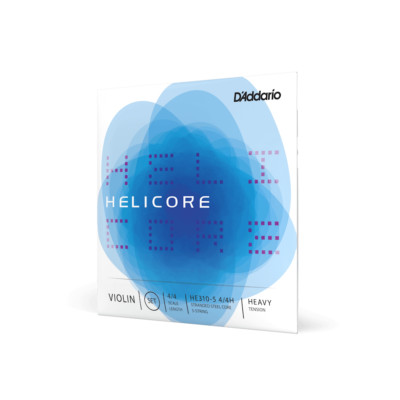 D'Addario Helicore Violinsaiten-Set 4/4 Scale, Heavy Tension. Teile-Nr.:-H310H 4/4