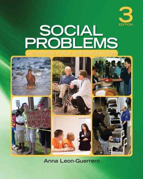 Social Problems : Community, Policy, and Social Action, Paperback by Leon-Gue...