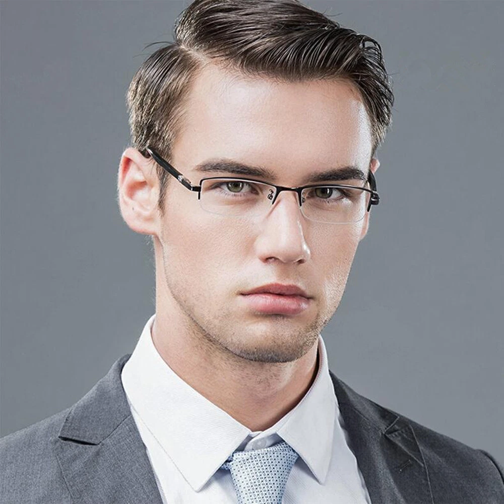 Half frame glasses fashion 2025