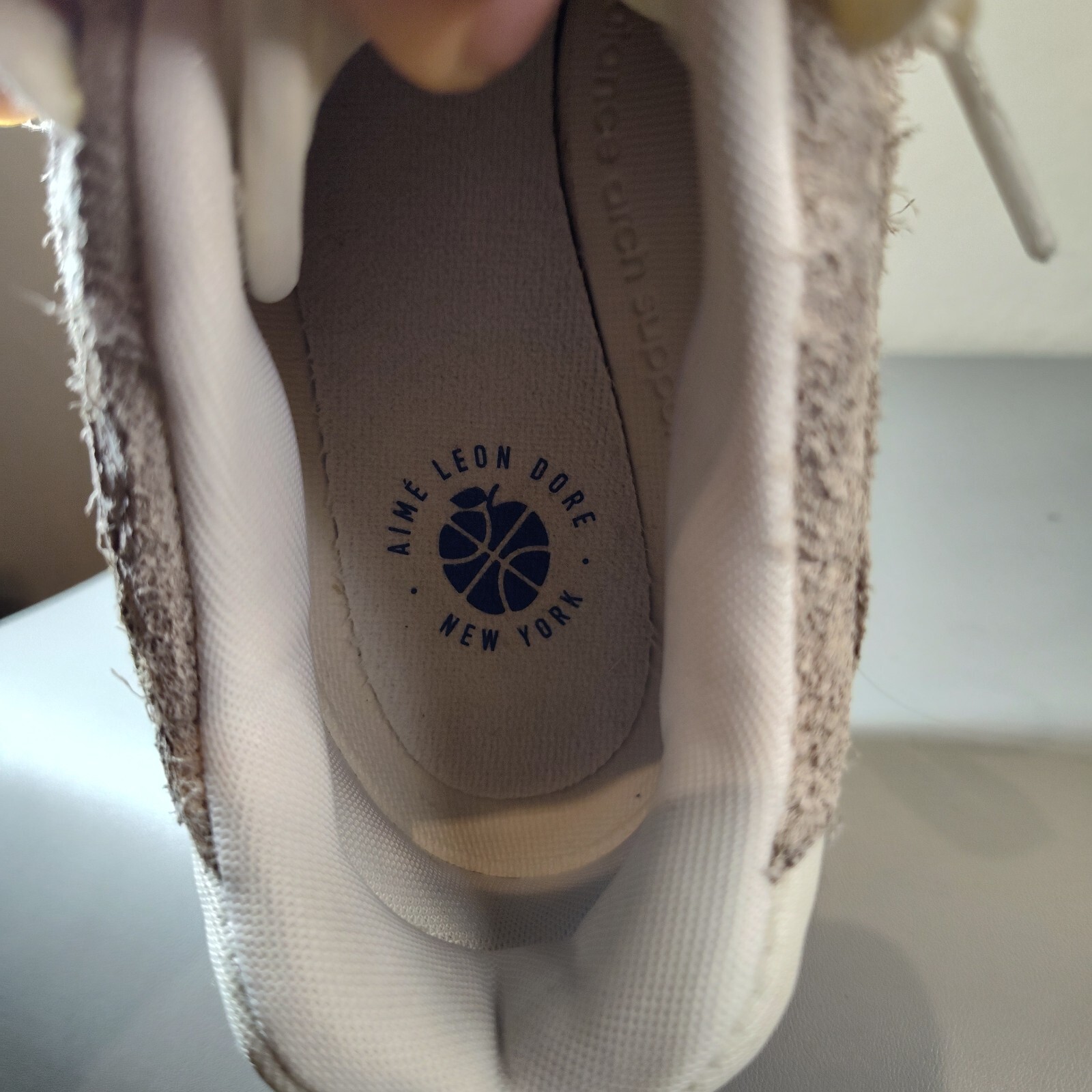 New Balance 550 Aime Leon Dore Men's Sz 6 Grey Suede Shoes Sneakers BB550AC1 thumbnail 10