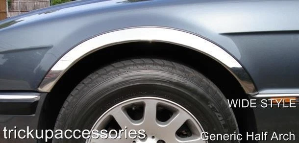 FENDER TRIM FOR PLYMOUTH LASER 90-91 Mirror Polished Stainless Steel — 第 2/2 张图片