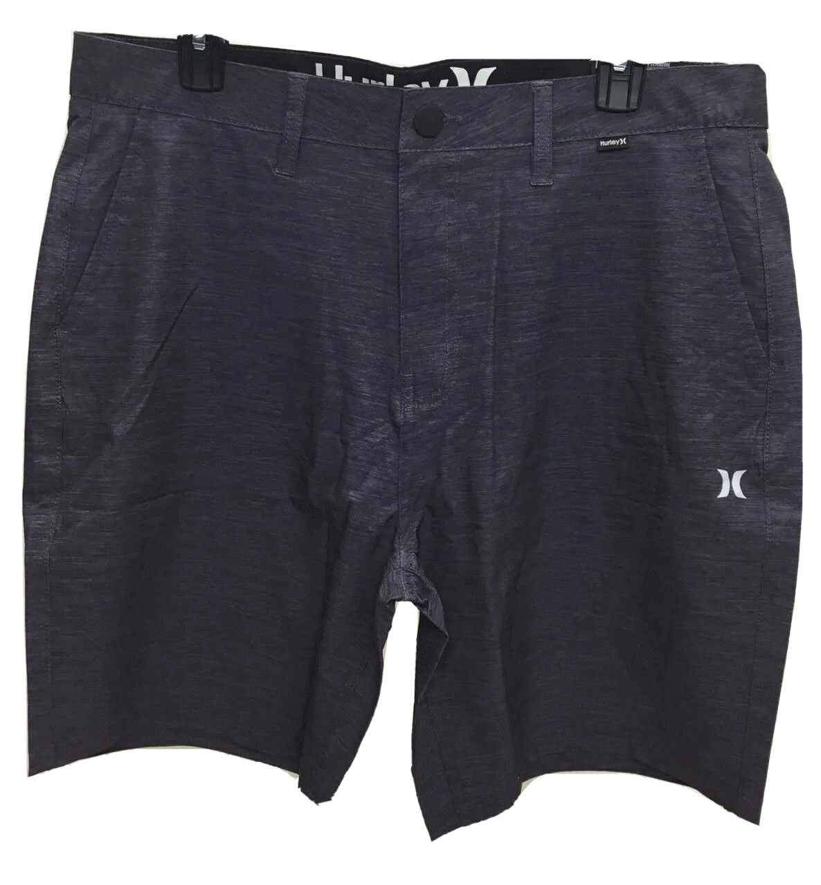 Hurley Mens Hybrid 20 Inch Outseam Solid Stretch Walk Shorts Heather Purple 36 6690₽