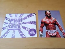 Tony Nese Autographed 8x10 Pro Wrestling Crate January 2022
