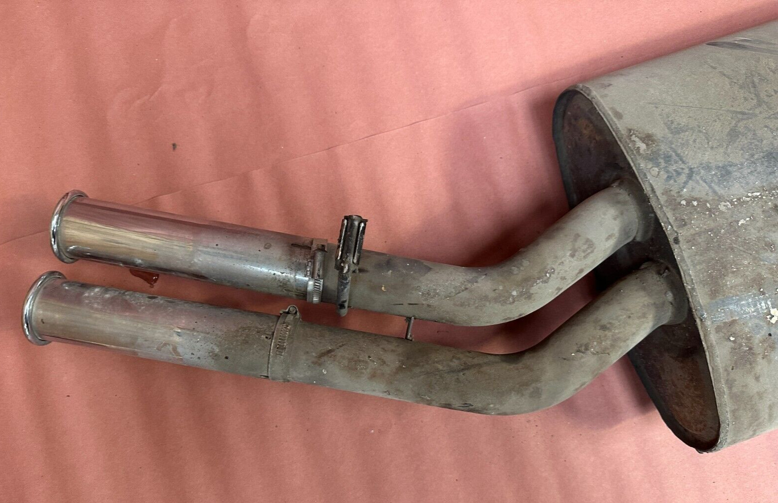Bentley Brooklands 1994 Rear Exhaust Muffler System OEM