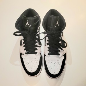 nike air jordan 1 mid tuxedo womens