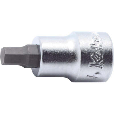 Koken 3010M.38-6 3/8 Sq. Dr. Bit Socket 6mm Hex Length 38mm
